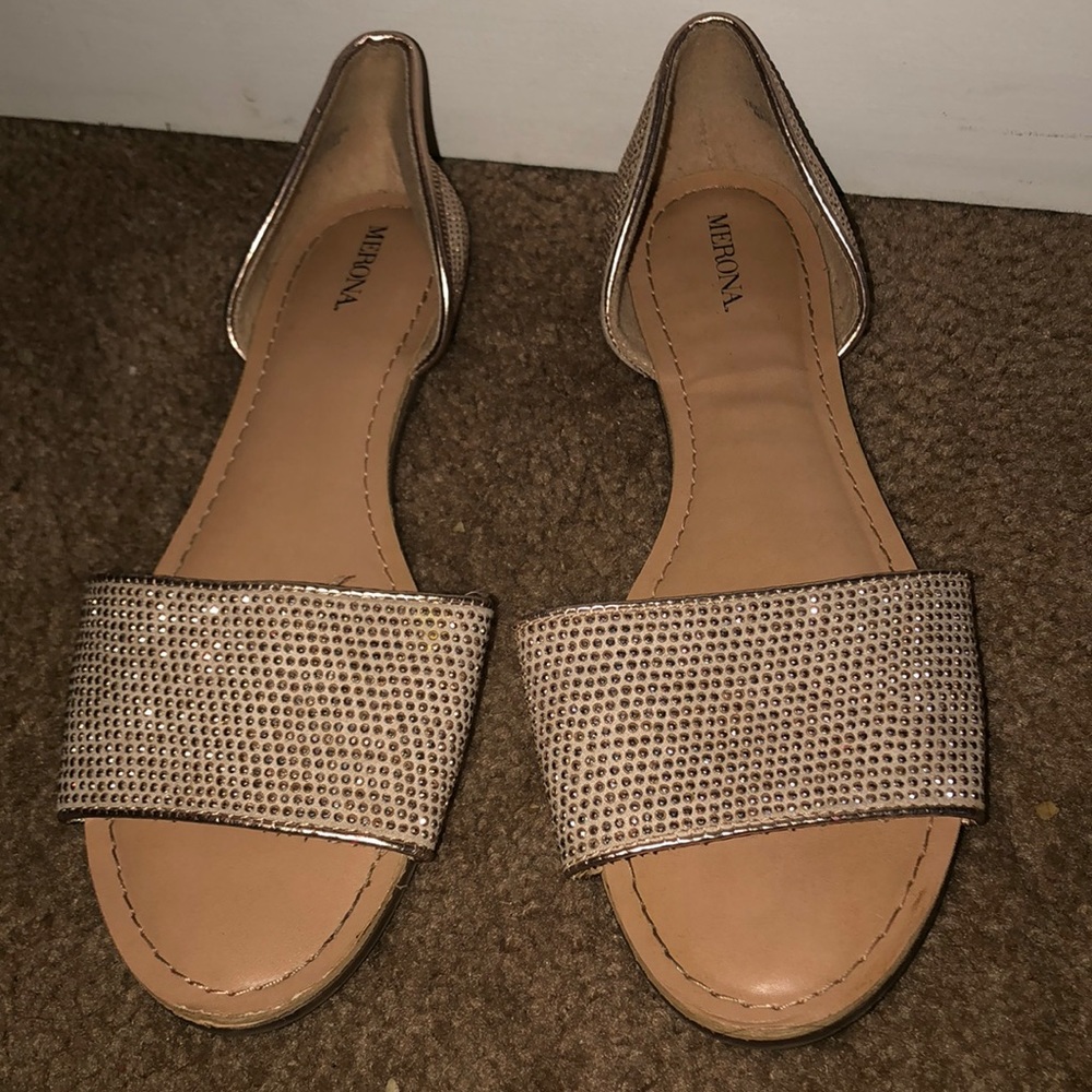 Rose Gold Sandals